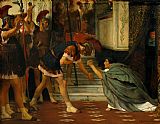 Sir Lawrence Alma-Tadema Lawrence Claudius Summoned painting